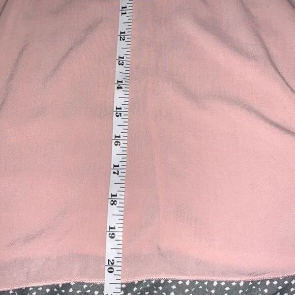 Pink Sleeveless Ruffled Blouse - Picture 6 of 6